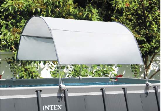 Intex 28054, тент-парасолька для круглих і прямокутних басейнів