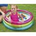 Intex 48674, надувний дитячий басейн 86х25см, в комплекті 50 кульок