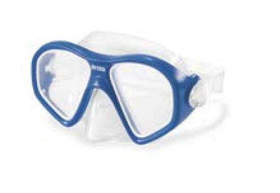 Intex 55977-blue, маска для плавания от 14 лет, голубая
