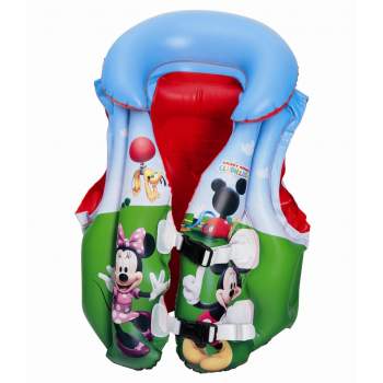 Bestway 91030, надувной жилет для плавания. Mickey Mouse, 51-46см