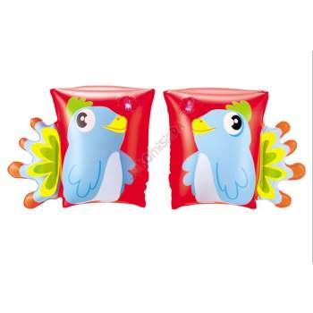 Bestway 32115-parrot, надувные нарукавники Попугаи. 23x15см, 3-6л