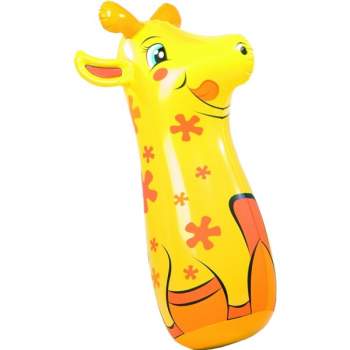 Bestway 52152-Giraffe, надувная фигура-неваляшка. Жираф