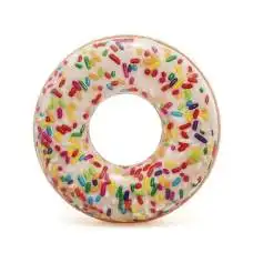 Intex 56263, надувной круг Пончик с присыпкой, 99x25 см, от 9л