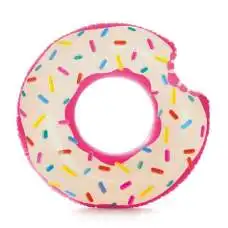 Intex 56265, надувной круг Надкушенный Пончик, 94x23 см, от 9л Intex 56265, надувной круг Надкушенный Пончик, 94x23 см, от 9л
