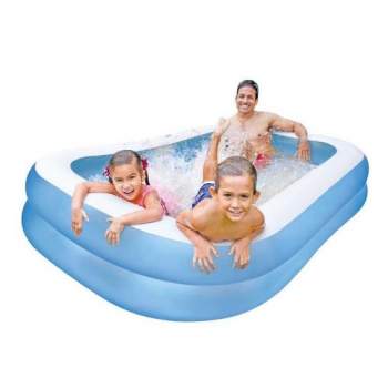 Intex 57180, надувний дитячий басейн "SWIM CENTER" 203х152х48 см