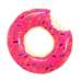 SYNERGY 25546-pink-donut, надувной круг Пончик розовый, 80 см