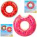 SYNERGY 25546-pink-donut, надувной круг Пончик розовый, 80 см