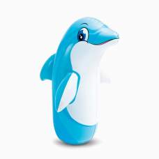 Intex 44669-dolphin, надувнная фігура-неваляшка Дельфін