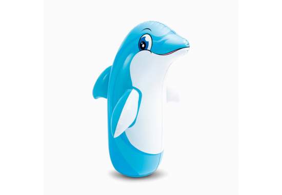 Intex 44669-dolphin, надувнная фігура-неваляшка Дельфін