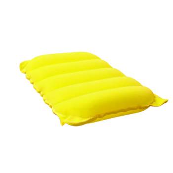 Bestway 67485-yellow, надувная подушка 38 x 24 x 9 см, желтая