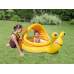 Intex 57124, надувний дитячий басейн з навісом "лінивий равлик"