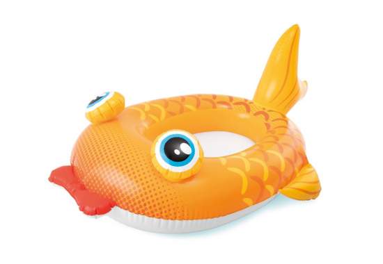 Intex 59380-fish, надувний пліт Рибка 117x114 см, 3-6 років