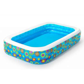 Bestway 54121, надувний дитячий басейн підводний світ, 229x152x56 см