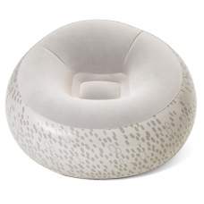 Bestway 75052-beige, надувное кресло 112 x 66 см, бежевое