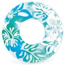 Intex 59251, надувной круг Прозрачный. 91см, от 9л