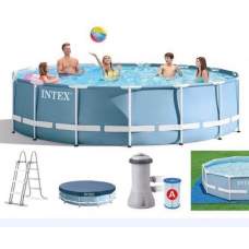 Intex 26736, каркасный бассейн 457 x 122 см Prism Frame Pool