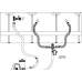 Intex 11872, плунжерный кран для двух труб всасывания в бассейнах от 4,57м