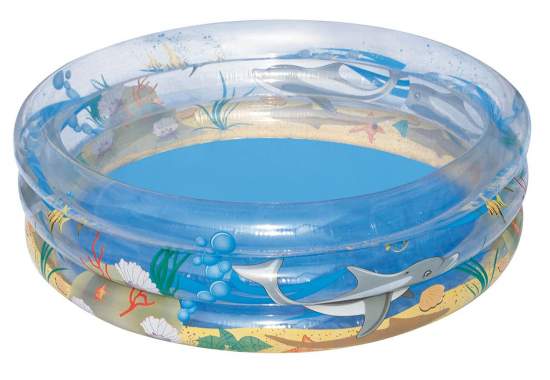 Bestway 51045, надувний дитячий басейн "Морське життя"