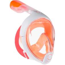 Decathlon easybreath-XS-orange, Дитяча повнолицевая Маска з трубкою Subea, XS 6-10 років, помаранчева