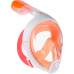 Decathlon easybreath-XS-orange, Дитяча повнолицевая Маска з трубкою Subea, XS 6-10 років, помаранчева