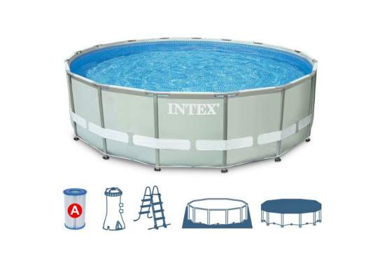 Intex 26310, каркасний басейн 427 x 107 см Ultra Frame Pool