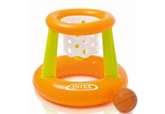Intex 58504, надувное баскетбольное кольцо на воде 67х55см