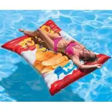 Intex 58776, надувной плотик Картофельные Чипсы, 178x140см Intex 58776, надувной плотик Картофельные Чипсы, 178x140см