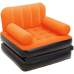 Bestway 67277-orange, надувне крісло 191 x 97 x 64 см розкладне, помаранчеве