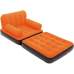 Bestway 67277-orange, надувное кресло 191 x 97 x 64 см раскладное, оранжевое