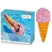Intex 58757, надувной плотик Рожок Мороженого