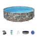 Bestway 56966, каркасний басейн 488 x 122 см Frame Pools