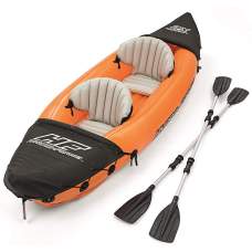 Bestway 65077, надувная лодка-байдарка LITE-RAPID X2 KAYAK, двухместная