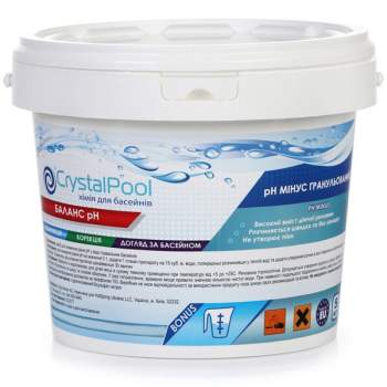Crystal Pool 1105, pH Minus. Гранулы, 5кг
