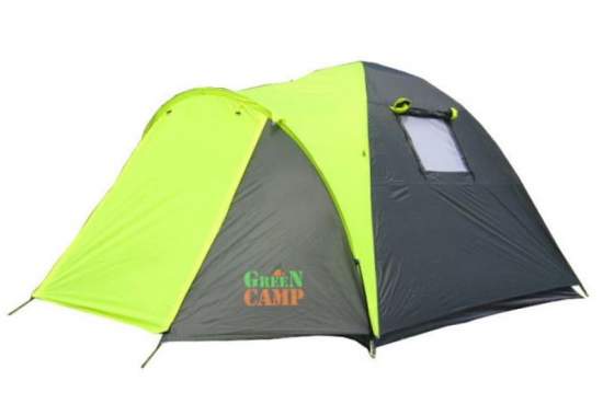 Green Camp 1011-green-camp, палатка 3-х местная