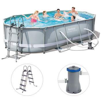Bestway 56448, каркасный бассейн 488 x 305 x 107 см