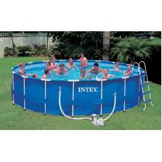 Intex 28252, каркасный бассейн 549 x 122 см Metal Frame Pool