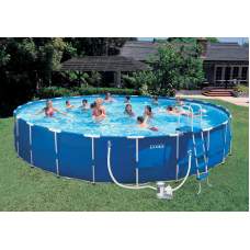 Intex 28262, каркасный бассейн 732 x 132 см Metal Frame Pool