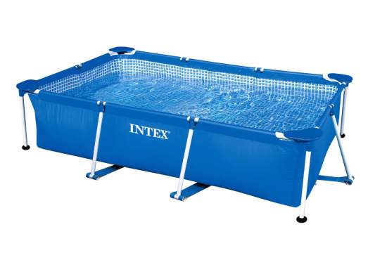 Intex 28271, каркасный бассейн 260 x 160 x 65 см Rectangular Frame Pool Intex 28271, каркасный бассейн 260 x 160 x 65 см Rectangular Frame Pool