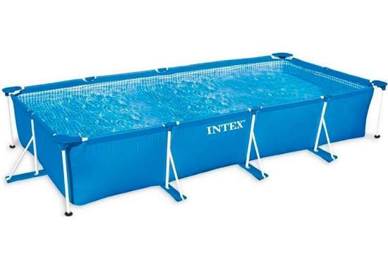 Intex 28273, каркасный бассейн 450 x 220 x 84 см Rectangular Frame Pool Intex 28273, каркасный бассейн 450 x 220 x 84 см Rectangular Frame Pool