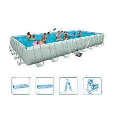 Intex 28372, каркасный бассейн 975 x 488 x 132 см Ultra Frame Pool