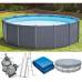 Intex 28382, каркасний басейн 478 x 124 см Graphite Panel Pool