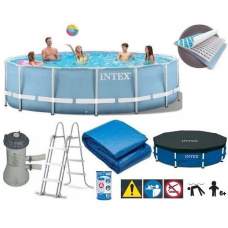 Intex 28728, каркасный бассейн 457 x 84 см Prism Frame Pool