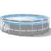 Intex 26730, каркасный бассейн 488 x 122 см Prism Frame ClearView Pool с панорамным окном
