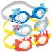 Intex 55610-butterfly, детские очки для плавания, 3-8 лет, Бабочка