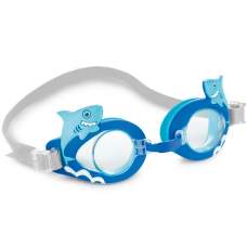 Intex 55610-shark, детские очки для плавания, 3-8 лет, Акула