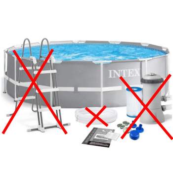 Intex 26716-0 New, каркасний басейн 366 x 99 см Prism Frame Pool (без насос-фільтра, без драбини)