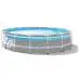 Intex 26722, каркасний басейн 427 x 107 см Prism Frame ClearView Pool з панорамним вікном