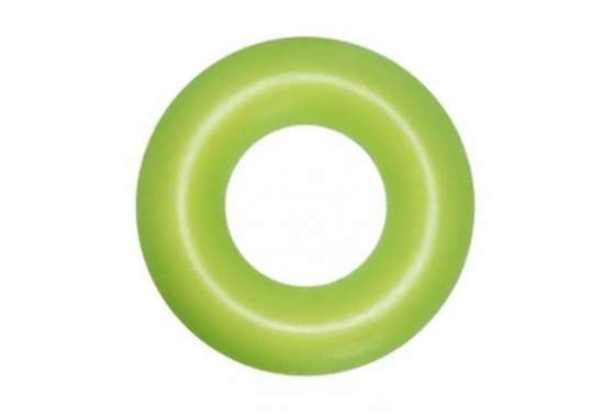 Bestway 36025-green, надувной круг Зеленый Неон. 91см, 10л