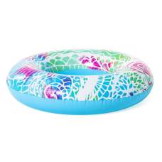 Bestway 36084-blue, надувний круг з ручками Блакитний Mandala. 91см, 10р