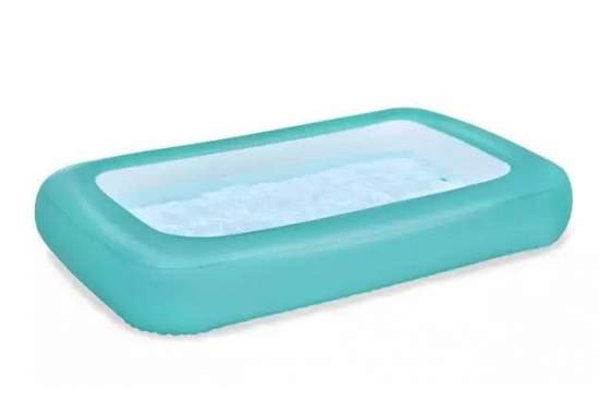 Bestway 51115-turquoise, надувний дитячий басейн 165x104x25 см Бірюзовий
